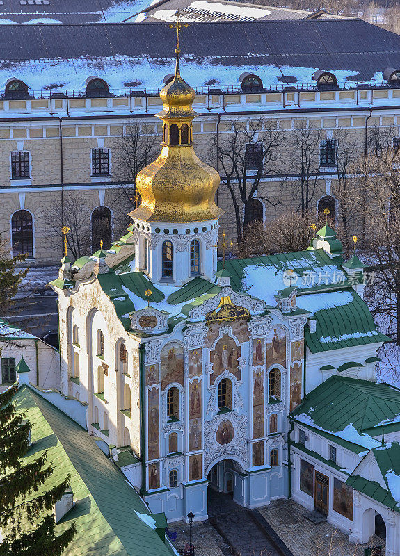 基辅老教堂Pechersk Lavra修道院